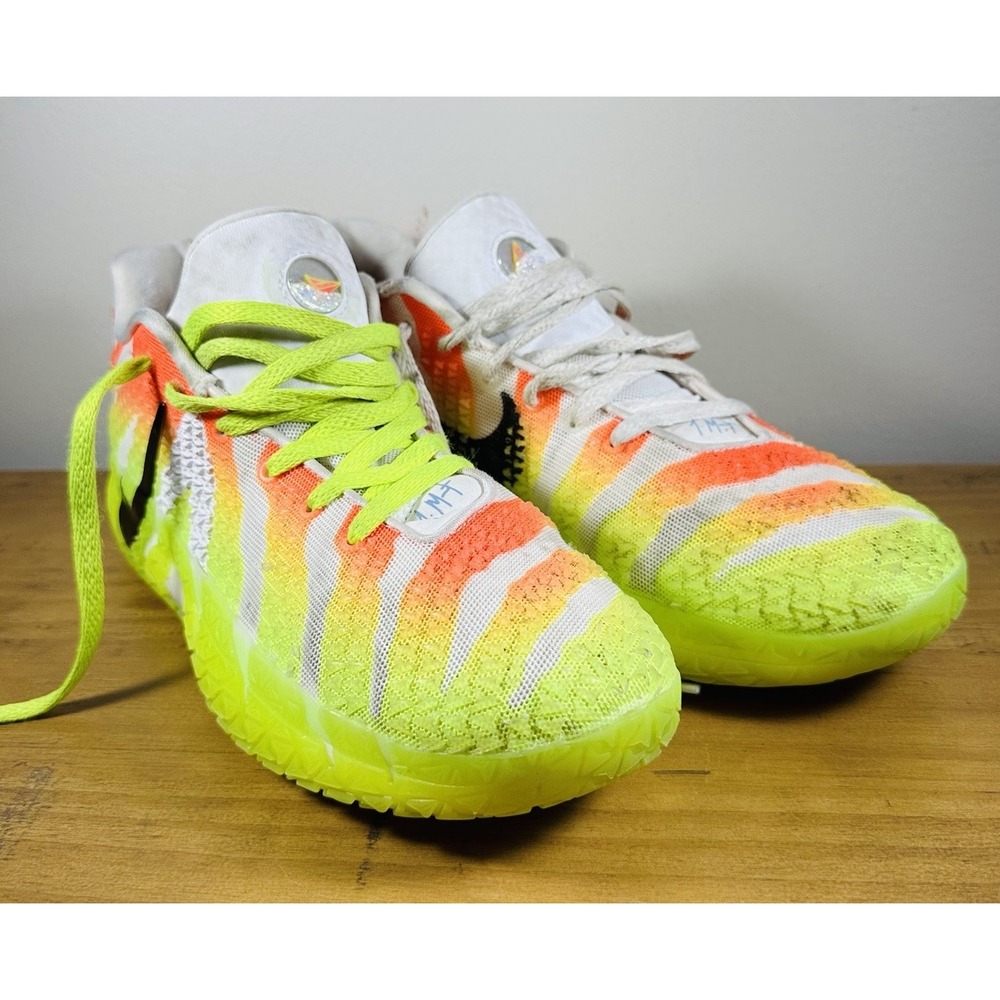 Nike Ja 3 Snowed In Christmas Mens 11 White Volt Basketball Shoes IH0798-100